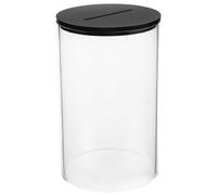 Unbreakable Acrylic Cash Keeper Decorative Coin With Removable Bottom & Child-Safe Access For Study/Office Transparents Saving Box