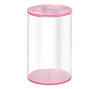 Unbreakable Acrylic Cash Keeper Decorative Coin With Removable Bottom & Child-Safe Access For Study/Office Transparents Saving Box