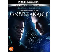 Unbreakable Blu-ray (2021) Bruce Willis, Shyamalan (DIR) cert 12 2 discs