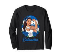 Unbreakable Catracha Honduran Pride Strong Woman Long Sleeve T-Shirt