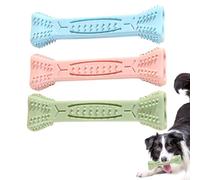 Unbreakable Dog Toys For Aggressive Chewers, Dog Chew Toys For Aggressive Chewers, 3 Unbreakable Teeth Cleaning Toys | 3 Pieces | Teething Stick Toothbrush For Small Dogs To Large Dogs To