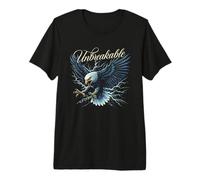 Unbreakable Eagle Lightning Strike Strong Spirit Premium T-Shirt