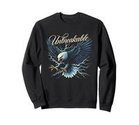 Unbreakable Eagle Lightning Strike Strong Spirit Sweatshirt