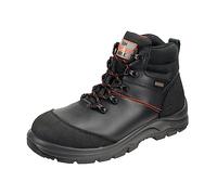 Unbreakable Meteor S3 SRC Waterproof Composite Safety Boots - Full Grain Leather Work Boots with Active Cooling System Easy-Clean Sole - Metal Free & Lightweight