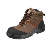 Unbreakable Meteor S3 SRC Waterproof Composite Safety Boots - Full Grain Leather Work Boots with Active Cooling System Easy-Clean Sole - Metal Free & Lightweight