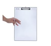 Unbreakable Quick Reference Clipboard with Transparent Protective Cover | Ideal for Teachers Schools Warehouse Pilots Security Gates Hospitals Nurse Doctors Maintenace Teams Sports Office