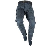 Unbreakable Reflex Black Stretch Cotton Multi-Pocket Work Trouser