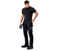 Unbreakable Reflex Pro Men's Cordura Stretch Work Trousers | Heavy Duty Trade Cargo Pants, Reinforced Stitching, Knee Pad Ready, Durable Workwear for Construction & Industrial Trades