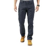 Unbreakable Reflex Stretch Men's Work Trousers, Soft Stretch Fabric Multi-Pocket Trade Pants, Triple Stitched Inner Seams, Premium Zip, Heavy Duty Flexible Cargo Trousers, Grey, Waist 44, Leg 33