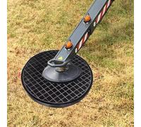 Unbreakable Round Crane Trailer Stabilizer Pads 30-70cm - Heavy-Duty RV Leveling Jack Pads - Stackable Snap Pads for Stability & Support (30x3cm/11.8x1.2in)