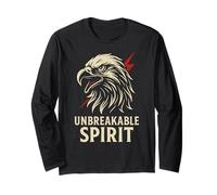 Unbreakable Spirit Eagle Freedom Strength Patriotic Tee Long Sleeve T-Shirt
