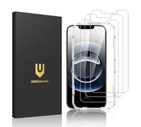 UNBREAKcable 3-Pack Screen Protector for iPhone 16e, Double Shatterproof Tempered Glass [Easy Installation Frame] [9H Hardness] [99.99% HD Clear] [Case Friendly] for iPhone 6.1 inch