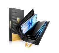 UNBREAKcable for iPhone 17 Privacy Screen Protector QuickSet Box, 25° Anti-Spy Tempered Glass, 9H+ Hardness, Case-Friendly, Bubble-Free, Anti-Fingerprint, for Apple 17-2 Pack 6.3"