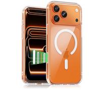 UNBREAKcable for Magsafe for iPhone 17 Pro Case, Clear Anti-Yellowing