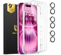 UNBREAKcable iPhone 16 Plus Screen Protector & Camera Lens Protector