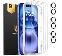 UNBREAKcable iPhone 16 Screen Protector & Camera Lens Protector