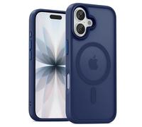 UNBREAKcable Magnetic for iPhone 17 Case (6.3"), Compatible with MagSafe, Full Camera Protection, 32×N52 Magnetic Ring, Drop Protection Shockproof Slim iPhone Cover, Matte Anti-Fingerprint-Deep Blue