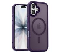 UNBREAKcable Magnetic for iPhone 17 Case 6.3-Inch, Compatible with MagSafe, Full Camera Protection, Built-in Magnetic Ring, Drop Protection Shockproof Slim Phone Cover - Dark Purple