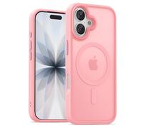 UNBREAKcable Magnetic for iPhone 17 Case 6.3-Inch, Compatible with MagSafe, Full Camera Protection, Built-in Magnetic Ring, Drop Protection Shockproof Slim Phone Cover - Pink