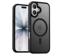 UNBREAKcable Magnetic for iPhone 17 Case 6.3-Inch, Compatible with MagSafe, Full Camera Protection, Built-in Magnetic Ring, Drop Protection Shockproof Slim Phone Cover-Black