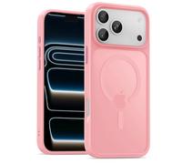 UNBREAKcable Magnetic for iPhone 17 Pro Max Case 6.9-Inch, Compatible with MagSafe, Full Camera Protection, Built-in Magnetic Ring, Drop Protection Shockproof Slim Phone Cover-Pink