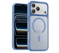 UNBREAKcable Magnetic for iPhone 17 Pro Max Case 6.9-Inch, Compatible with MagSafe, Full Camera Protection, Built-in Magnetic Ring, Drop Protection Shockproof Slim Phone Cover - Light Blue