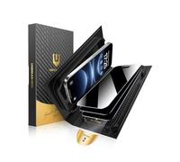 UNBREAKcable Privacy Screen Protector for iPhone 16 Plus, 3 Pack Full Coverage Tempered Glass [28° Anti-Spy] [9H Hardness] [Easy Installation Box] Shatterproof Private Screen Guard