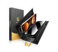 UNBREAKcable Privacy Screen Protector for iPhone 16 Pro Max 6.9", 3 Pack Full Coverage Tempered Glass [28° Anti-Spy] [9H Hardness] [Easy Installation Box] Shatterproof Private Screen Guard