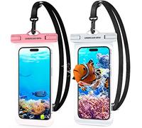 UNBREAKcable Waterproof Phone Pouch, 2-Pack IPX8 Waterproof Phone Case Dry Bag Swimming Travel, Underwater Case for iPhone 17 Air 16 15 14 13 Pro Max XR Samsung S25 S24 Ultra S21 Huawei P70 up to 7"