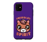 Unbridled Spirit Cute Horse Kawaii Equine Lover Case for iPhone 11