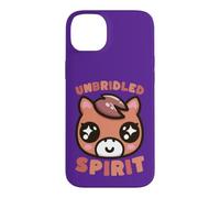 Unbridled Spirit Cute Horse Kawaii Equine Lover Case for iPhone 14 Plus