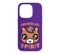 Unbridled Spirit Cute Horse Kawaii Equine Lover Case for iPhone 14 Pro