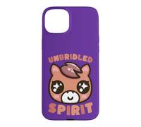 Unbridled Spirit Cute Horse Kawaii Equine Lover Case for iPhone 15 Plus
