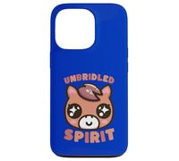 Unbridled Spirit Horse Kawaii Cute Funny Case for iPhone 13 Pro