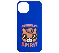 Unbridled Spirit Horse Kawaii Cute Funny Case for iPhone 15 Plus