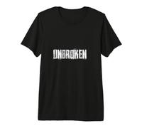 Unbroken Simple Typography Premium T-Shirt