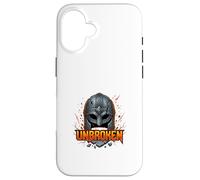 Unbroken Viking Helmet Strength Design Case for iPhone 16