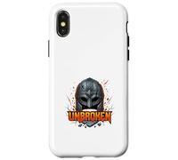 Unbroken Viking Helmet Strength Design Case for iPhone X/XS