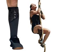Unbrokenshop.com UNBROKENSHOP Shin Sleeves Pro Black 7 mm Neoprene, Weightlifting, Deadlift, Rope Climb, Box Jumps for Men and Women, Single (ONE Piece) (S/M)