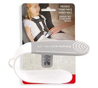 UnbuckleMe Car Seat Buckle Release Tool - Easy Opener Aid for Arthritis, Long Nails, Older Kids - Button Pusher for Infant, Toddler, Convertible 5 pt Harness car Seats - As Seen on Shark Tank (Gray)