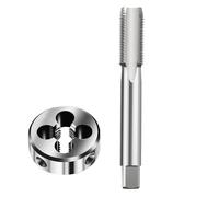 UNC UNF UNEF UN Right Hand Thread Tap And Die Set 2pcs HSS Hand Tap Drill Bit 5/16 3/8 7/16 1/2 5/8 3/4-18 20 24 28 40-UNF 5l16-24