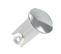 uncakil Universal Sink Plug Bathroom 40mm Pop Up Waste Replacement for Bathroom Basin,Height Adjustable,Easy Install,Made of Brass,Rubber,Plastic,Seal and Polished Chrome,House Sinks Bidets Washbasin