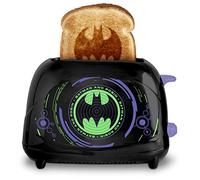 Uncanny Brands DC Comics Batman Game Over Two-Slice Toaster - Toasts Batman Logo on Your Toast - Fun Kitchen Appliance - Compact and Easy to Use