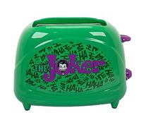 Uncanny Brands DC Comics The Joker Two-Slice Toaster - Toasts The Joker's Face on Your Toast - Fun Kitchen Appliance -Compact and Easy to Use