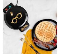 Uncanny Brands Harry Potter Iconic Glasses Waffle Maker - Make Harry Potter Glasses Waffles - Fun Kitchen Appliance - Non-Stick, Compact and Easy to Clean