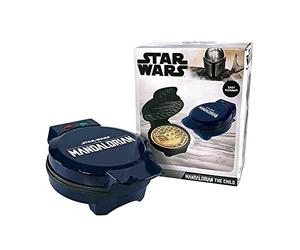 Uncanny Brands Star Wars The Mandalorian Grogu (Baby Yoda) Waffle Maker - Make Breakfast Grogu Waffles - Kitchen Appliance - UK Plug
