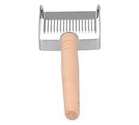 Uncapping Fork Honey Scraper Thickened Wooden Handle Stainless Steel Beekeeping Tool for Hive Maintenance Apiculture Equipment Beekeeper Essential