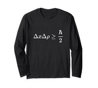Uncertainty Principle Quantum Mechanics Physics Teacher Long Sleeve T-Shirt