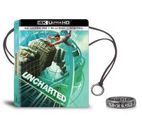 UNCHARTED - UHD/BD COMBO + DIGITAL + STEELBOOK NEW DVD