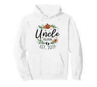 Uncle Again 2027 Halloween 2nd Pregnancy Announcement Uncle Pullover Hoodie